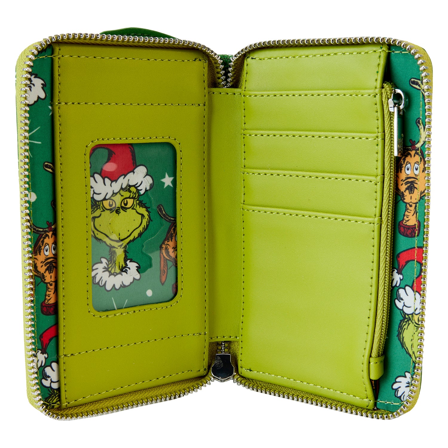 Loungefly Dr. Seuss Grinch and Max Zip Wallet - *PREORDER*