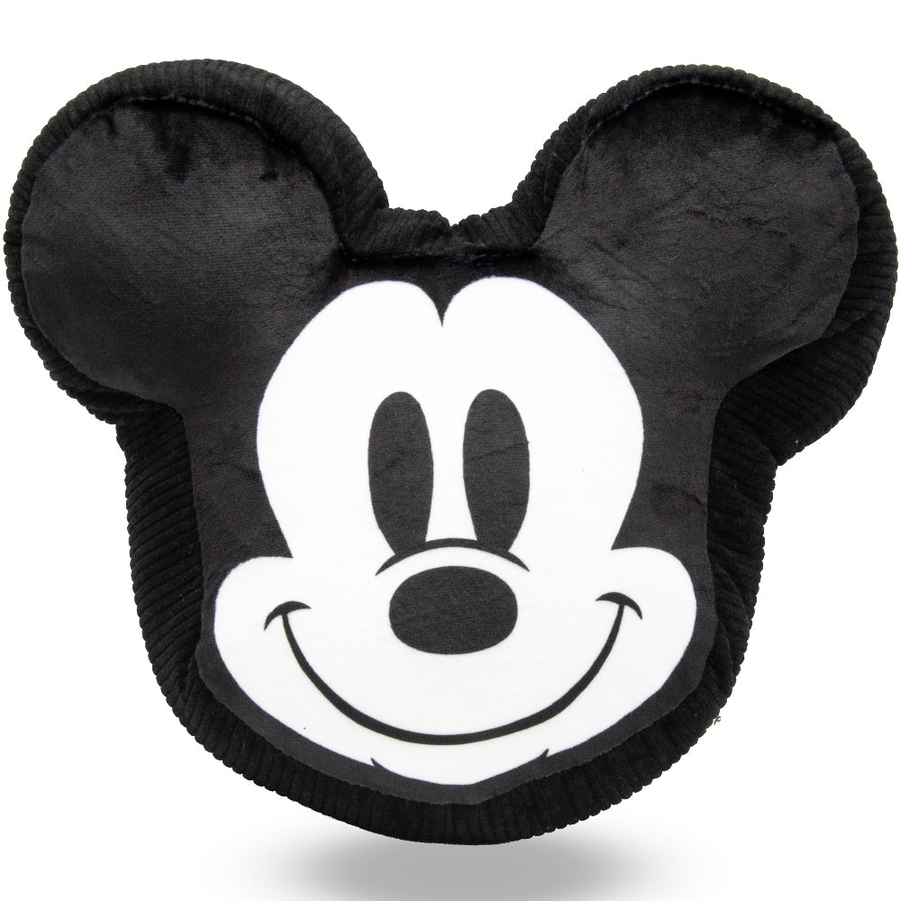 Disney Mickey Mouse Smiling Face Plush Squeaker Dog Toy