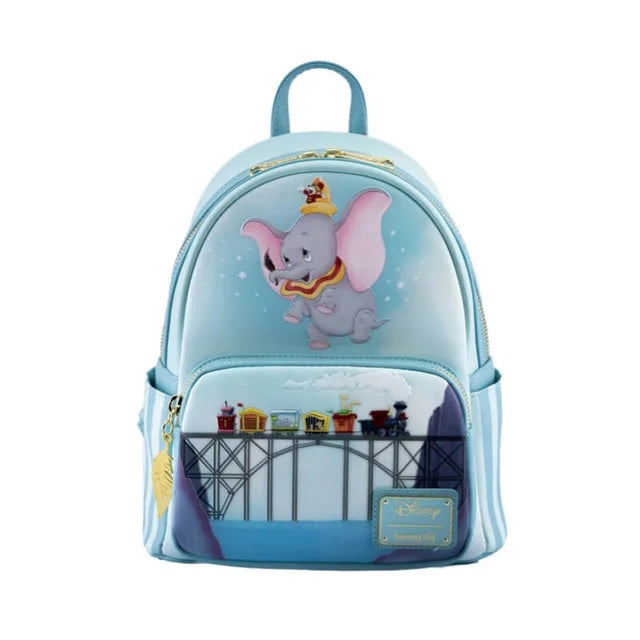 Loungefly Disney Dumbo 80th Anniversary Mini Backpack | Blue Culture Tees