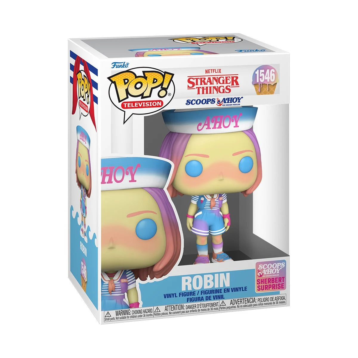 Funko Pop! Stranger Things Robin (Scoops Ahoy) Vinyl Figure #1546