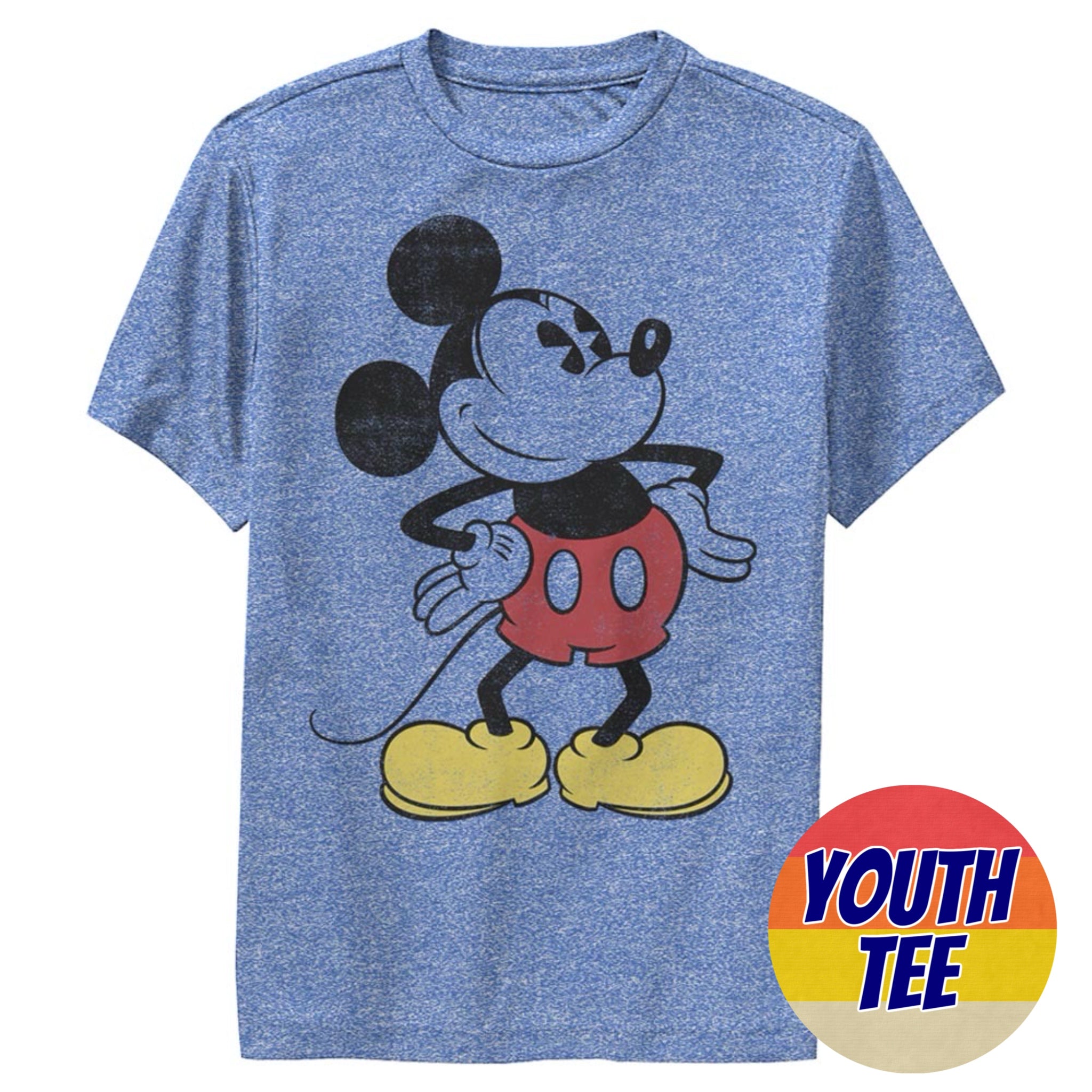 Boy's Disney Classic Vintage Mickey T-Shirt | Blue Culture Tees