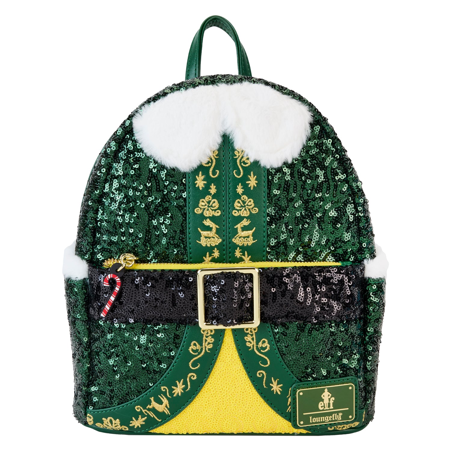 Loungefly Elf Buddy Sequin Cosplay Mini Backpack | Blue Culture Tees