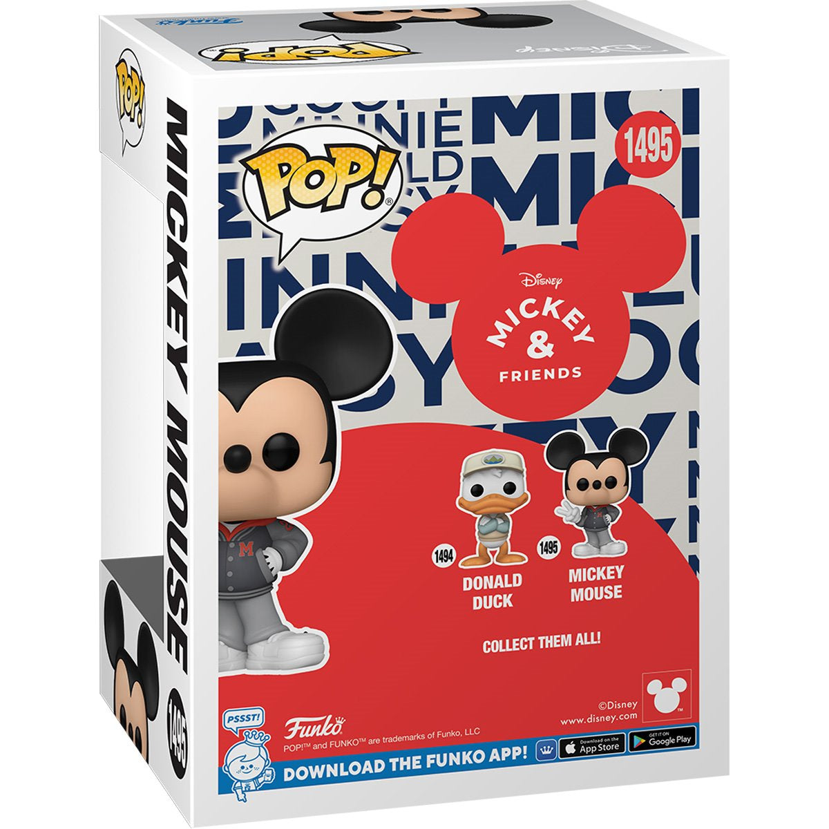 Funko Pop! Disney Mickey & Friends Excellent 8 IRL Mickey Mouse Vinyl Figure #1495