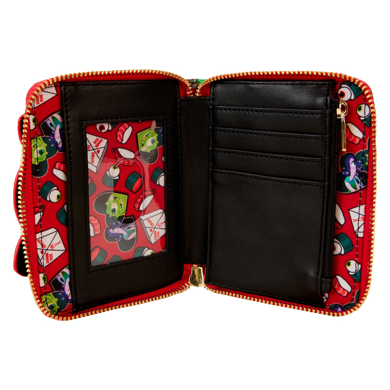 Loungefly Disney Monsters Inc Boo Takeout Zip Wallet