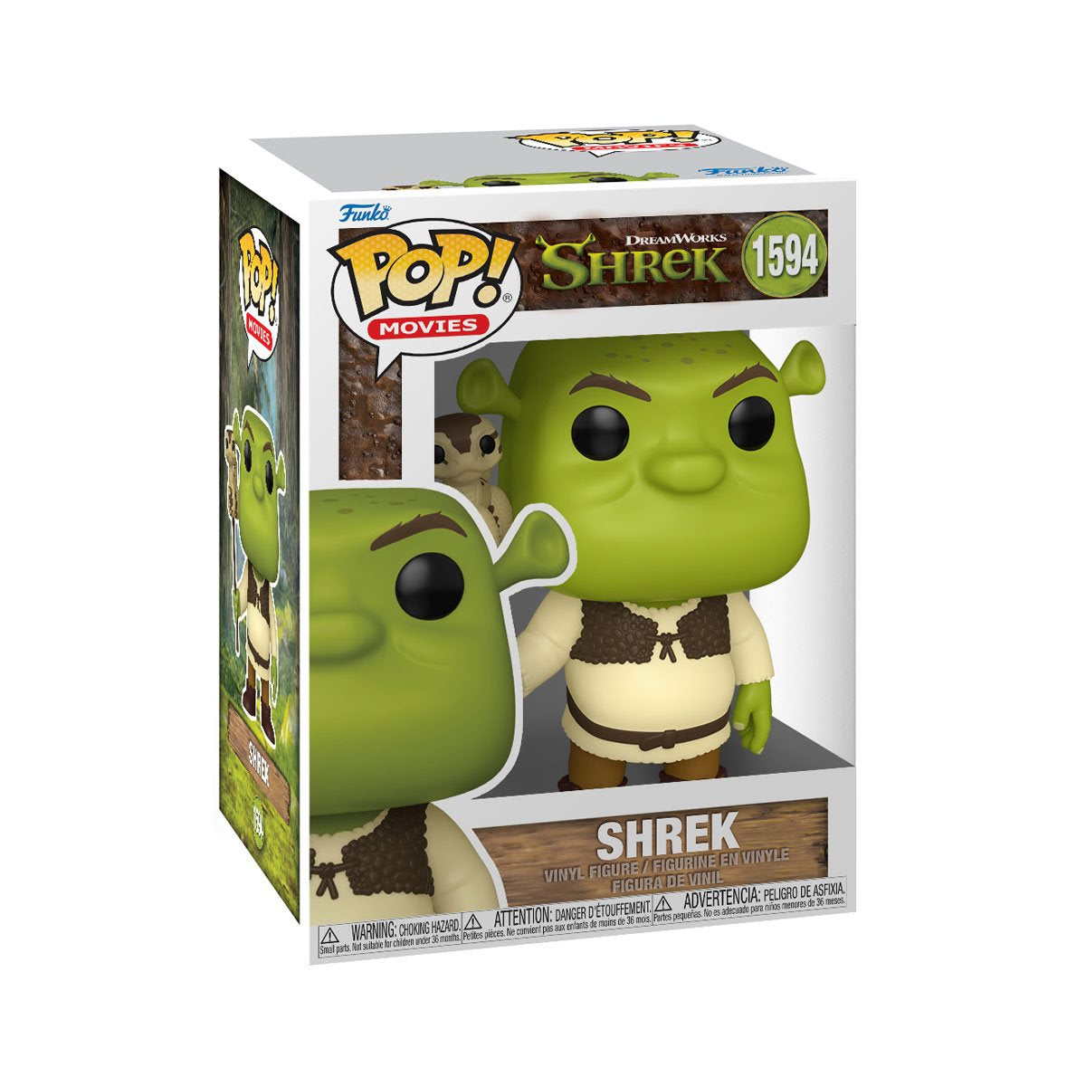 Funko Pop! Shrek DreamWorks 30th Anniversary Shrek with Snake Balloon Vinyl Figure #1594