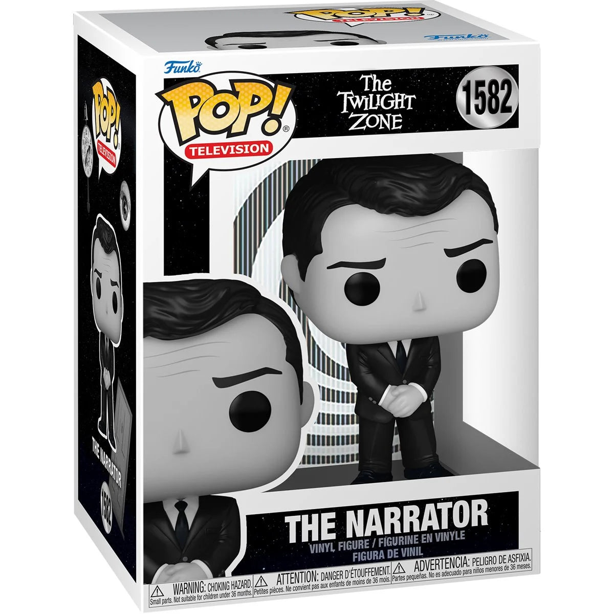 The Twilight Zone 1959 The Narrator Funko Pop! Vinyl Figure #1582 | Blue Culture Tees