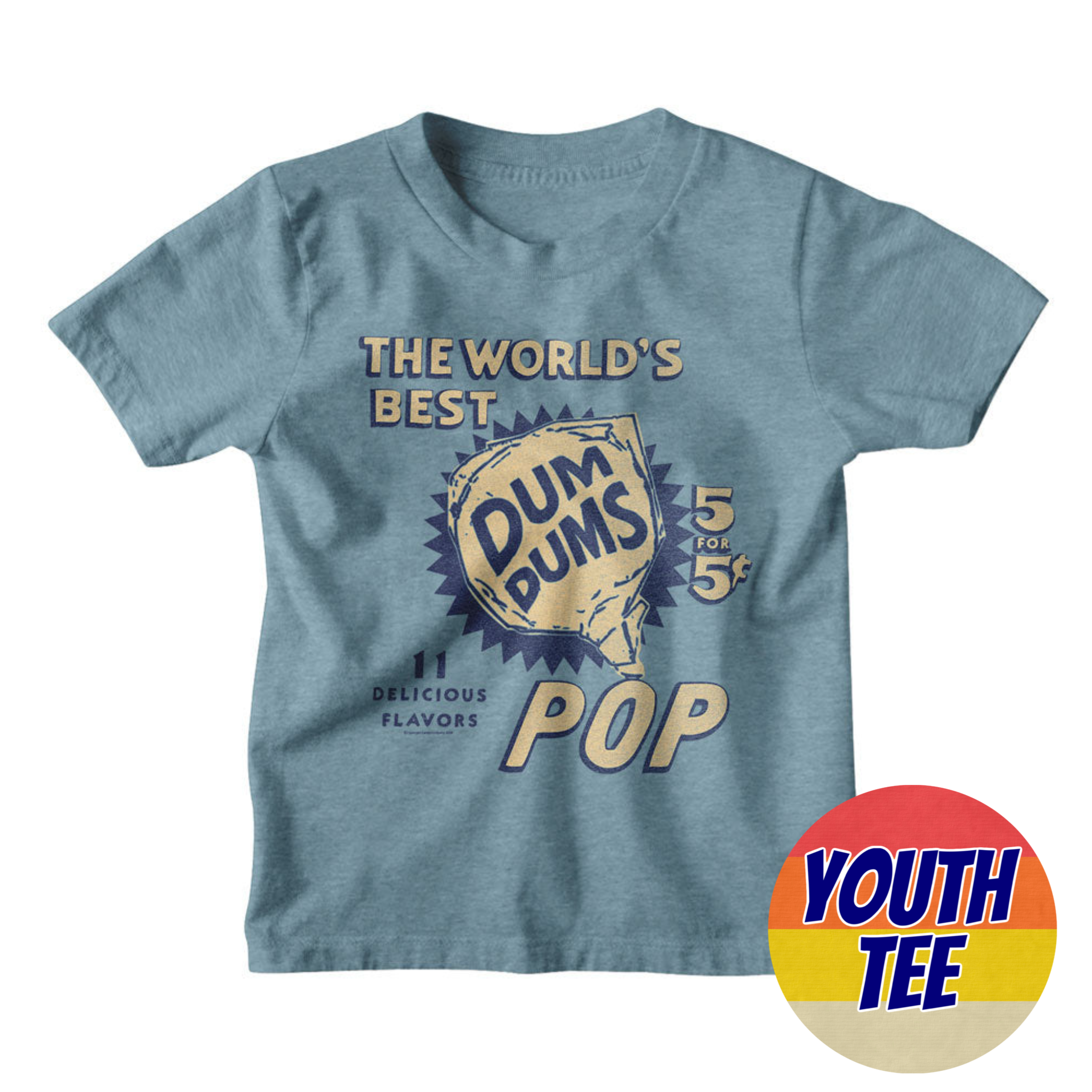 Youth Dum Dums Five For Five T-Shirt | Blue Culture Tees