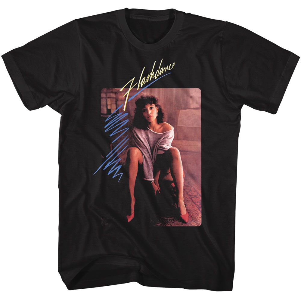 Flashdance Poster T-Shirt | Blue Culture Tees