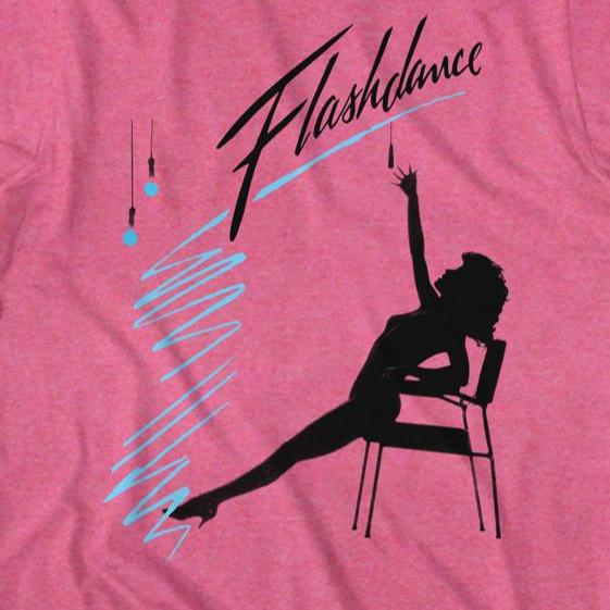 Flashdance Silhouette Chainpull T-Shirt | Blue Culture Tees