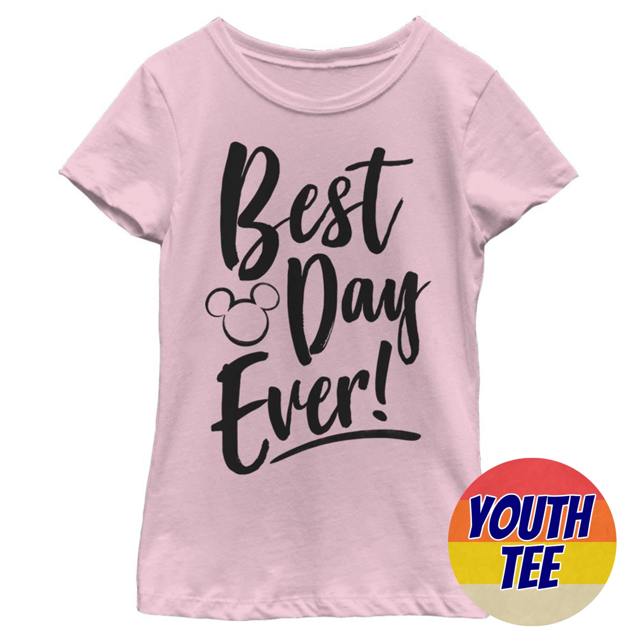 Girl's Disney Best Day Ever T-Shirt | Blue Culture Tees