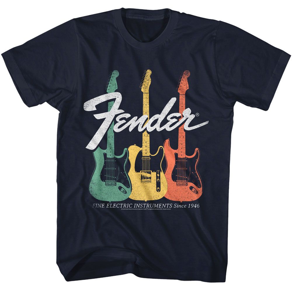 Fender Electric Instruments T-Shirt | Blue Culture Tees