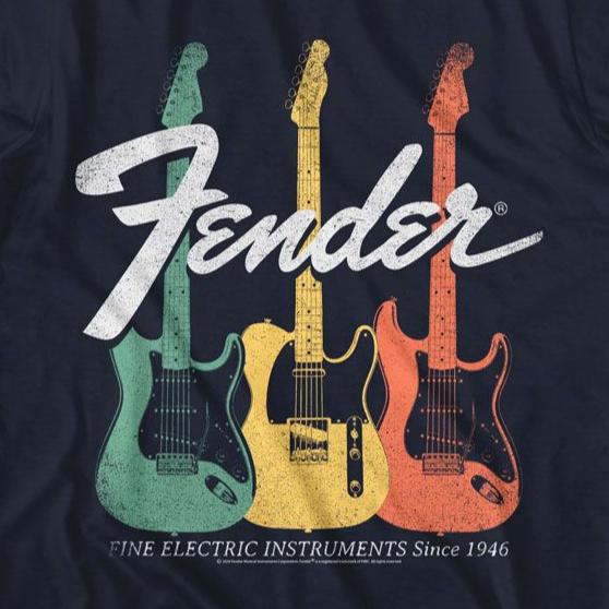 Fender Electric Instruments T-Shirt | Blue Culture Tees