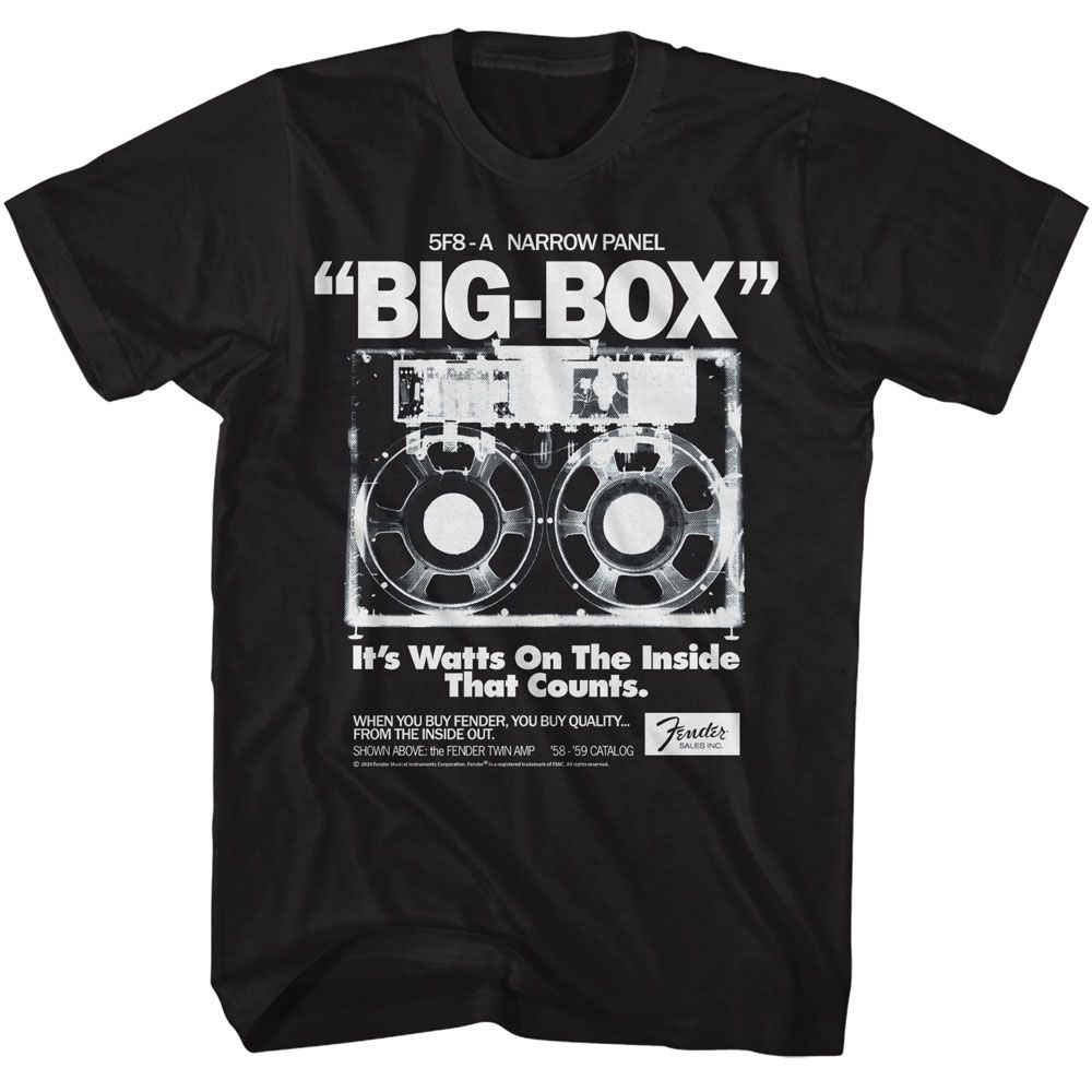 Fender Big Box T-Shirt | Blue Culture Tees