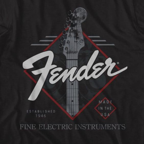 Fender Made In The USA T-Shirt | Blue Culture Tees