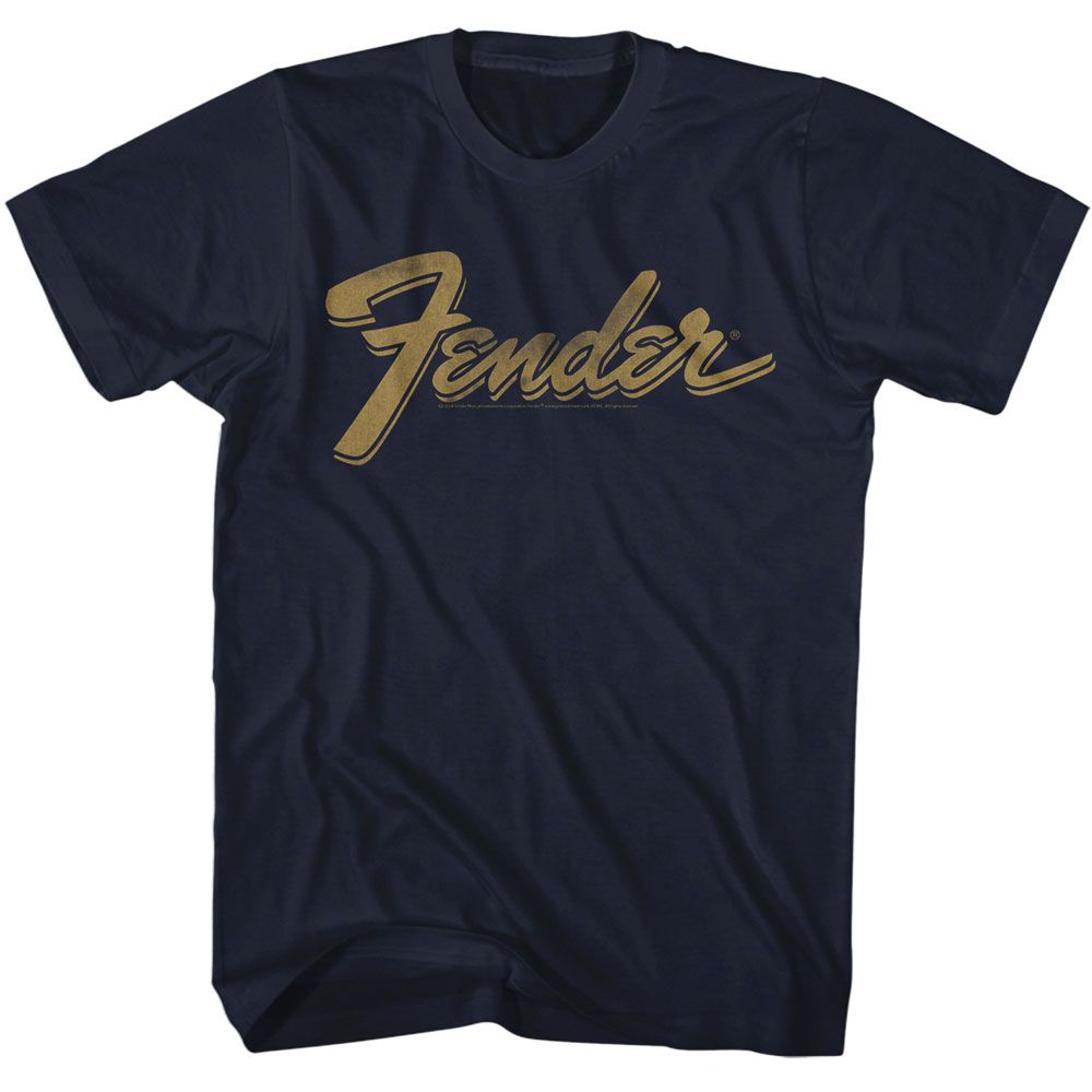 Fender Worn Logo T-Shirt | Blue Culture Tees