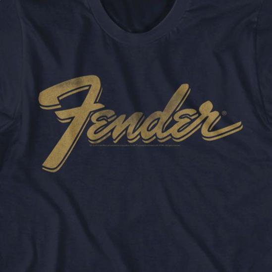 Fender Worn Logo T-Shirt | Blue Culture Tees