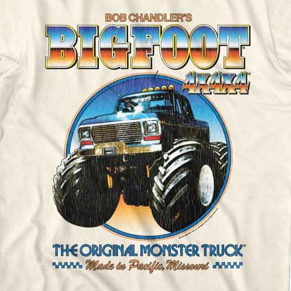 Bigfoot Monster Truck 1982 T-Shirt | Blue Culture Tees