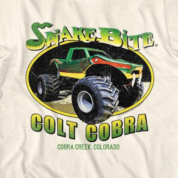 Bigfoot Monster Truck Snake Bite T-Shirt | Blue Culture Tees