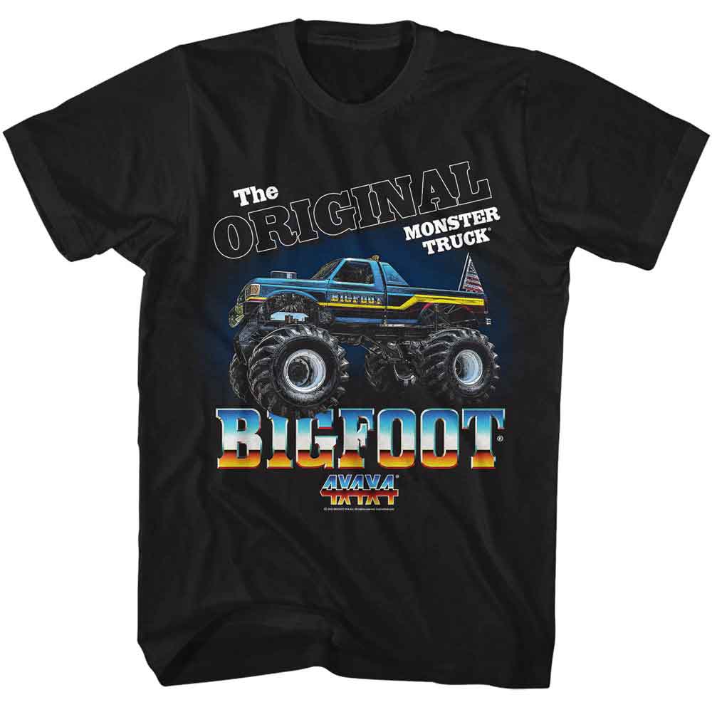 Bigfoot The Original Monster Truck T-Shirt | Blue Culture Tees