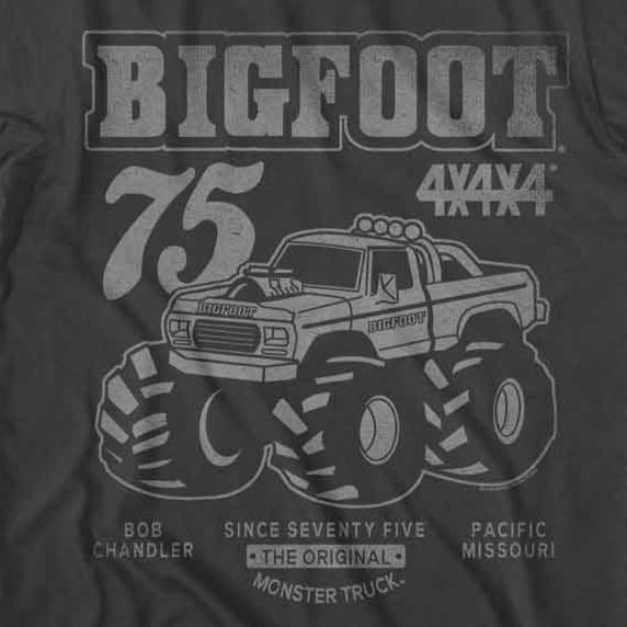 Bigfoot Monster Truck Since 75 T-Shirt | Blue Culture Tees