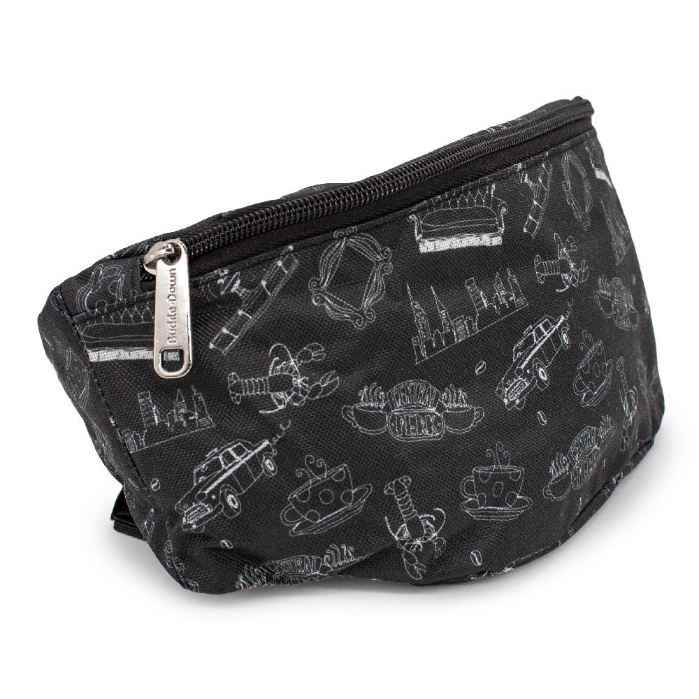 Friends Television Show Icons Fanny Pack | Blue Culture Tees