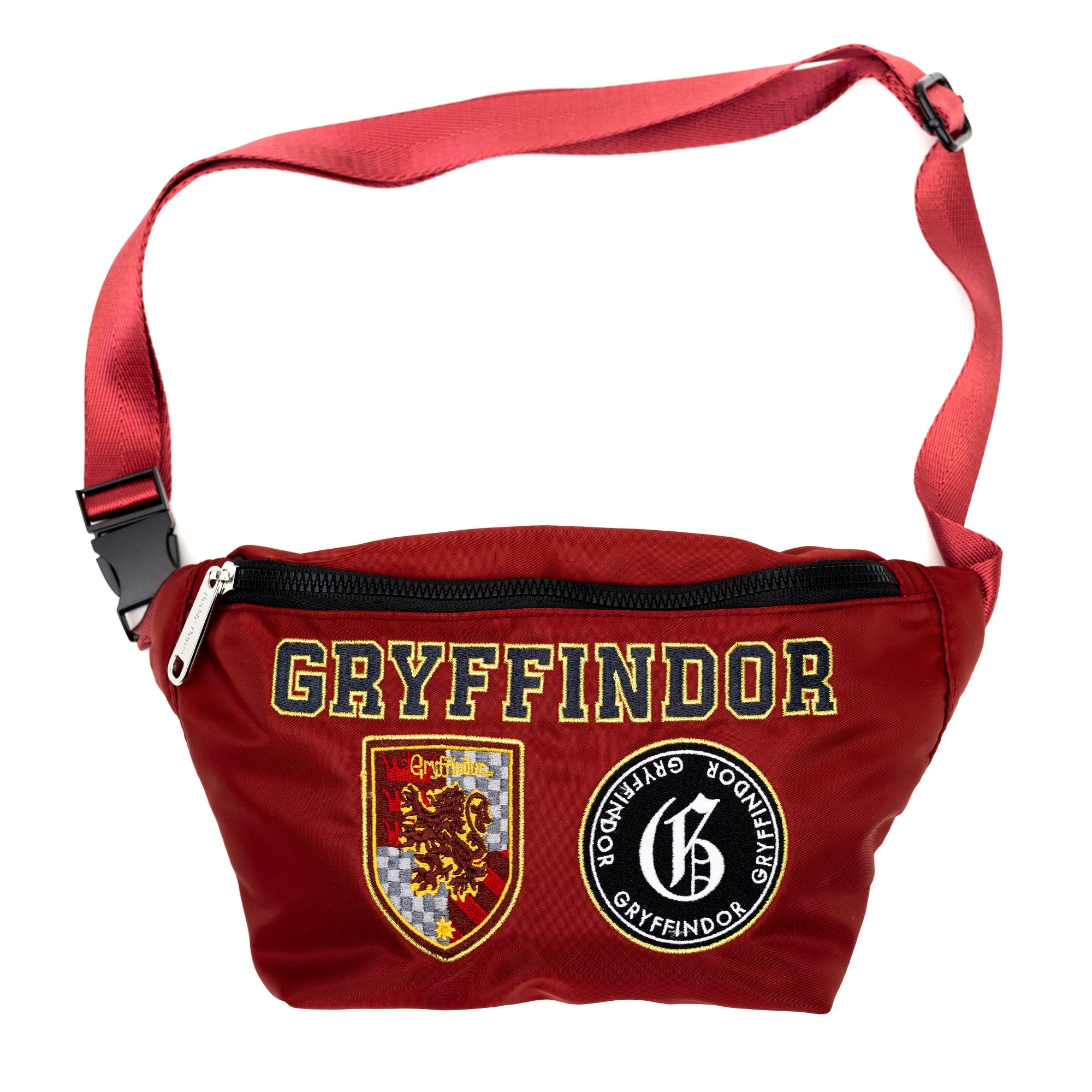 Harry Potter Gryffindor Patches Embroidered Fanny Pack | Blue Culture Tees