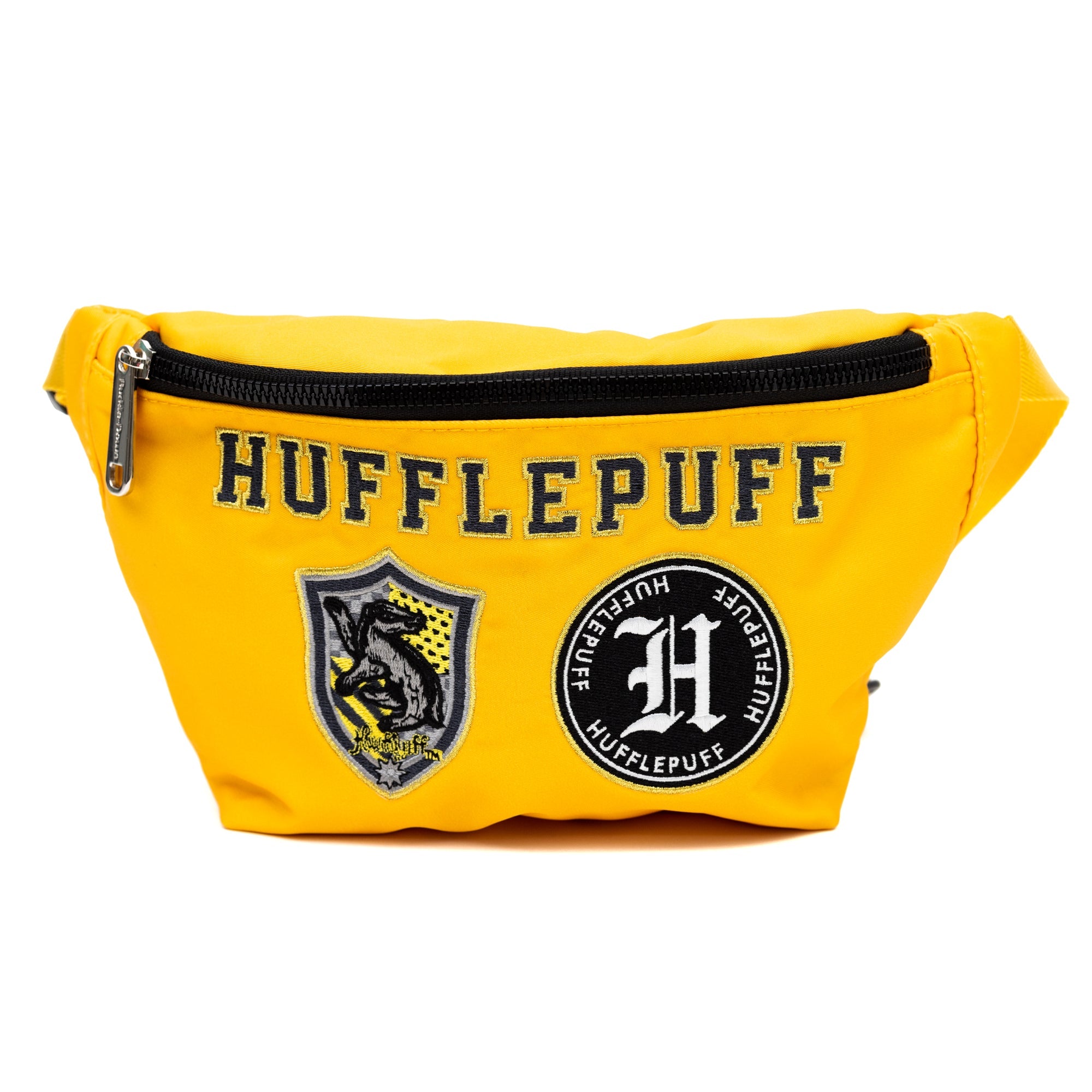 Harry Potter Hufflepuff Patches Embroidered Fanny Pack | Blue Culture Tees