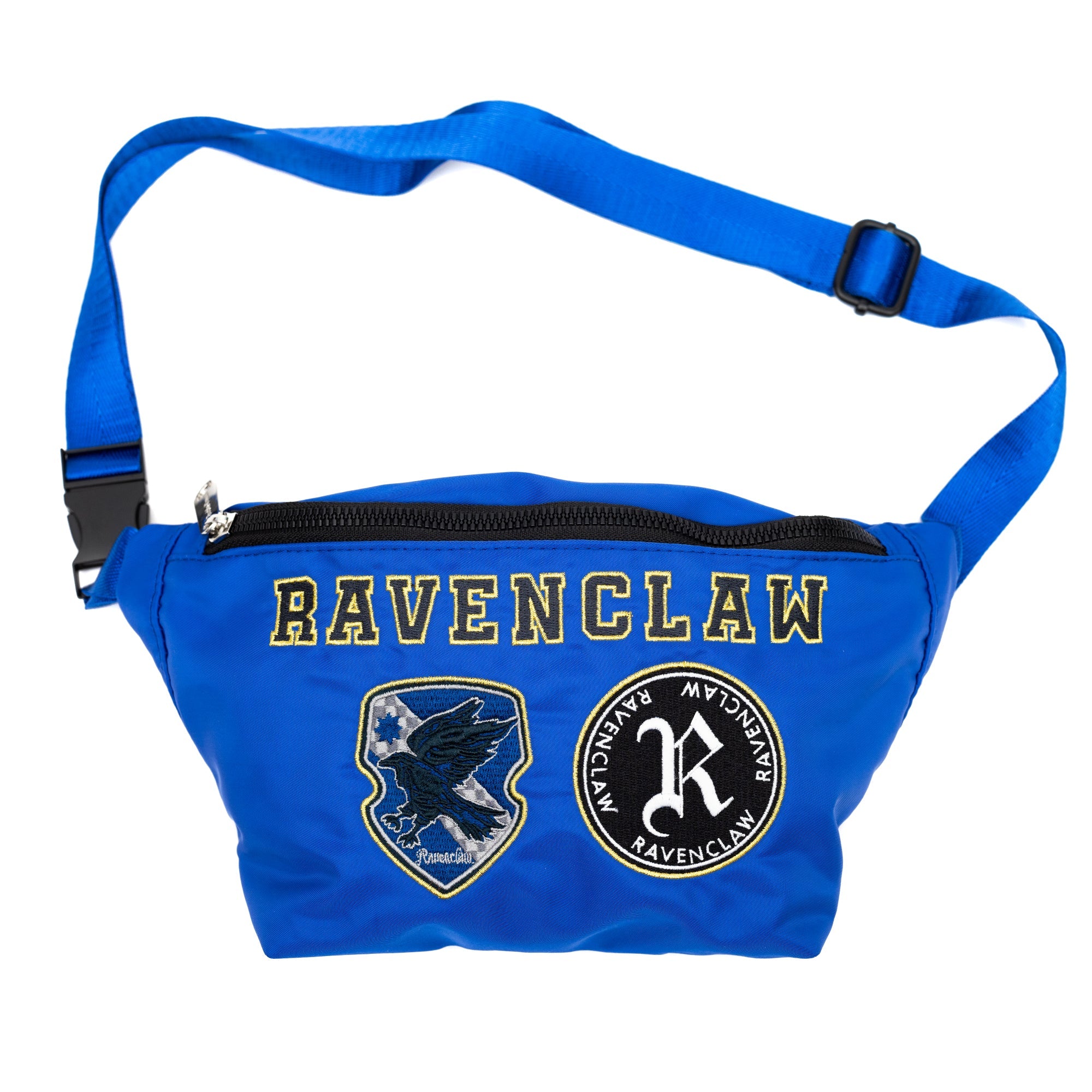 Harry Potter Ravenclaw Patches Embroidered Fanny Pack | Blue Culture Tees