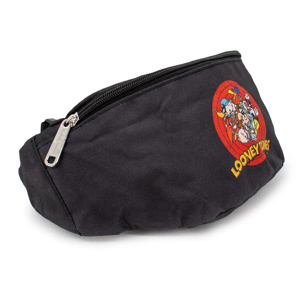 LOONEY TUNES Character Bullseye Logo Fanny Pack | Blue Culture Tees