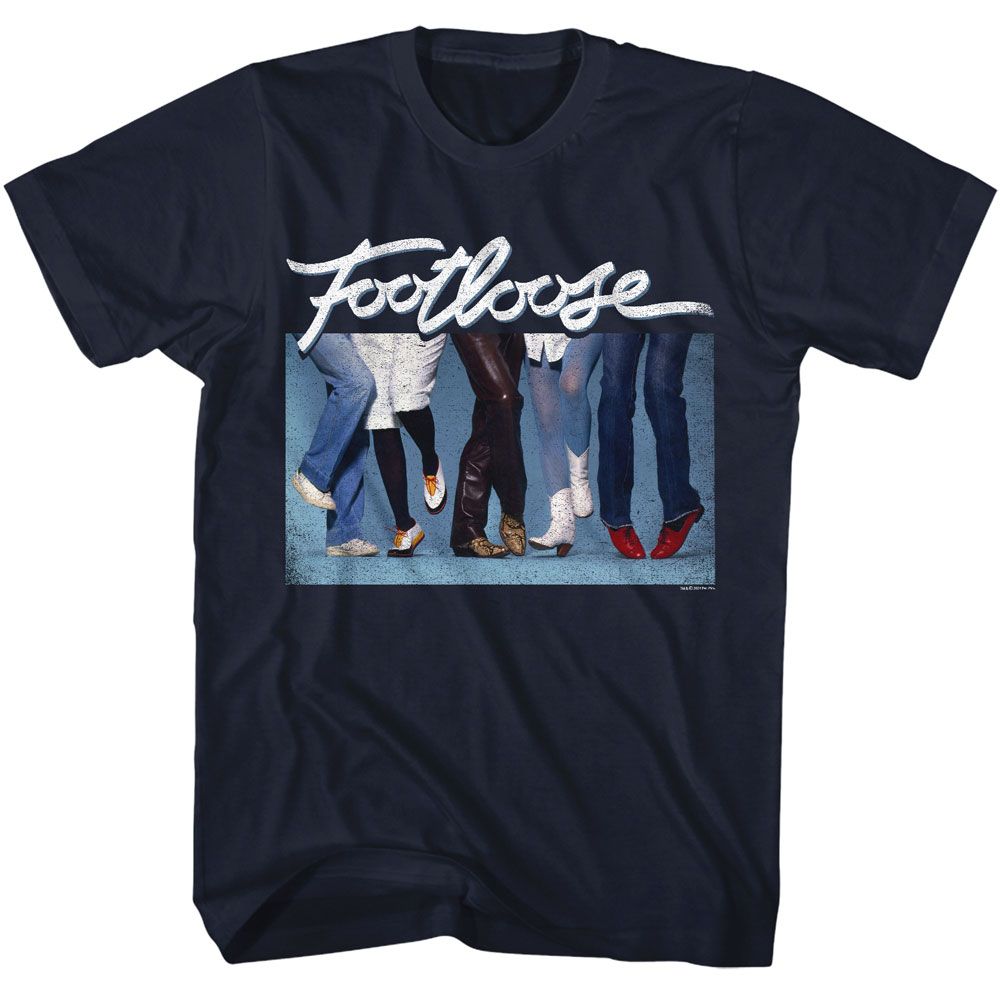 Footloose Legs and Feet T-Shirt | Blue Culture Tees