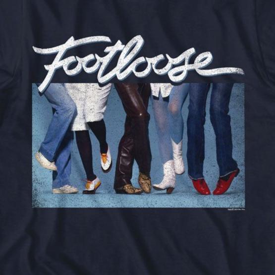 Footloose Legs and Feet T-Shirt | Blue Culture Tees