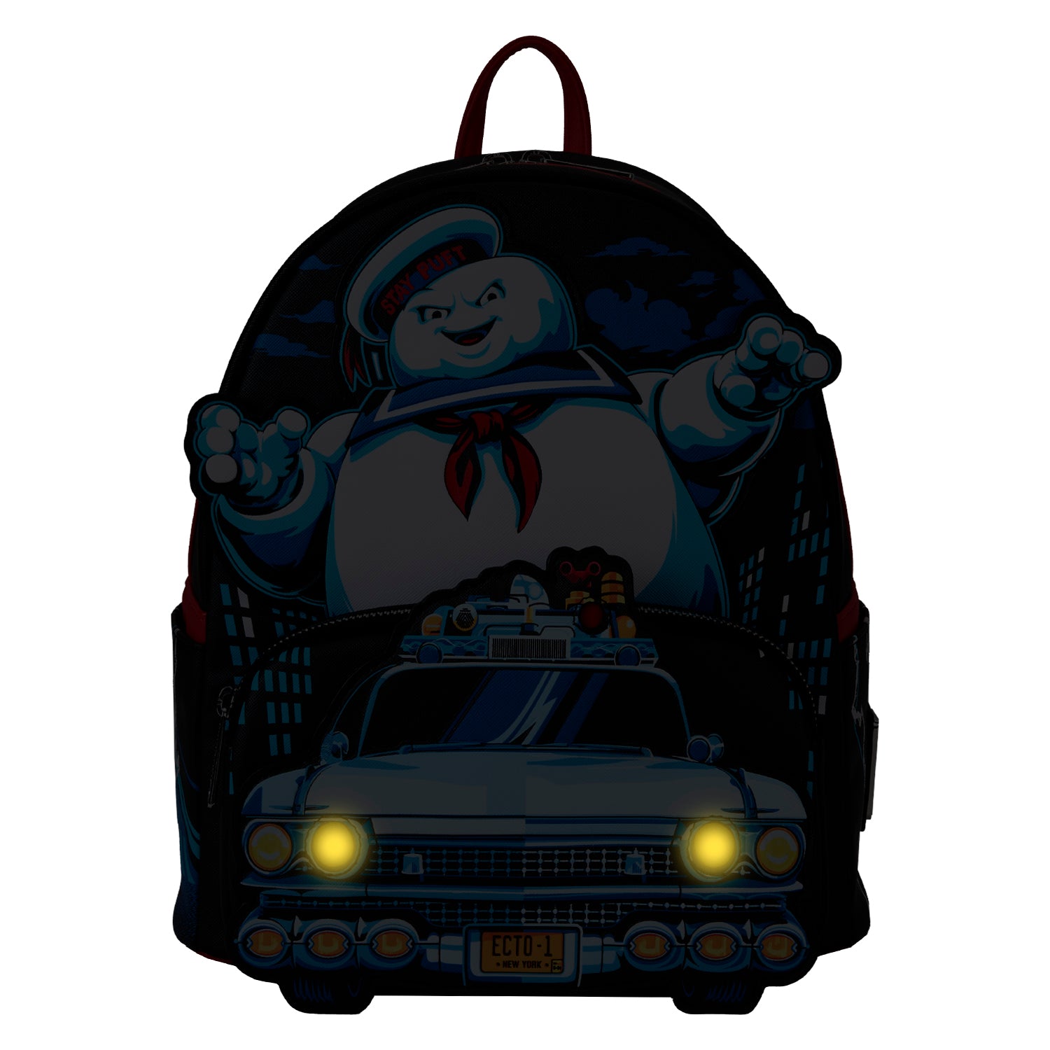 Loungefly Ghostbusters Stay Puft Chase Mini Backpack | Blue Culture Tees