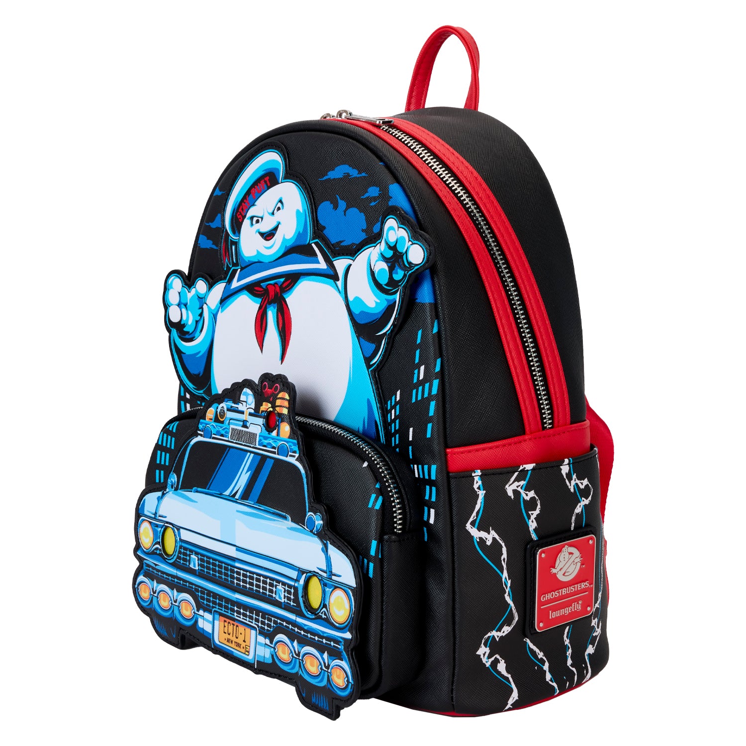 Loungefly Ghostbusters Stay Puft Chase Mini Backpack | Blue Culture Tees