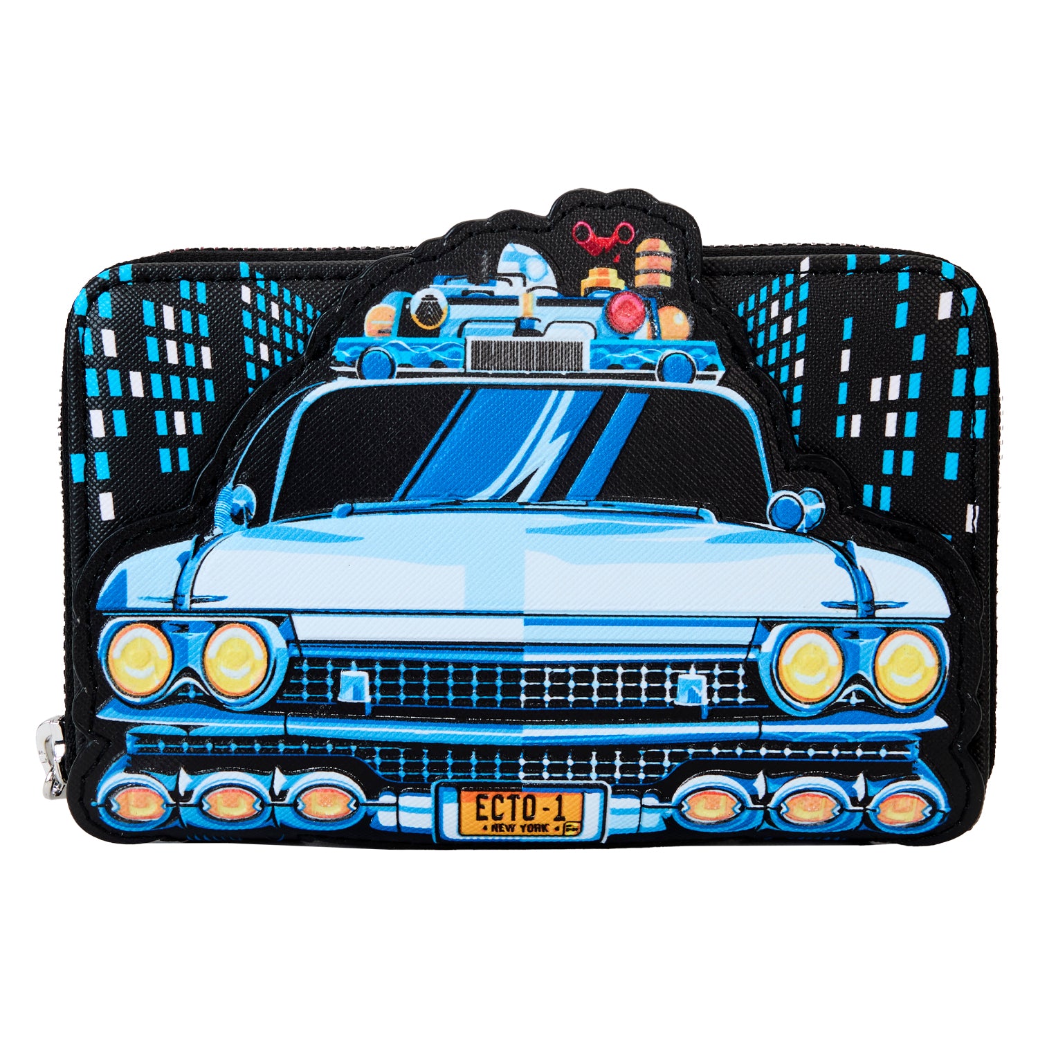 Loungefly Ghostbusters Ecto One Zip Around Wallet | Blue Culture Tees