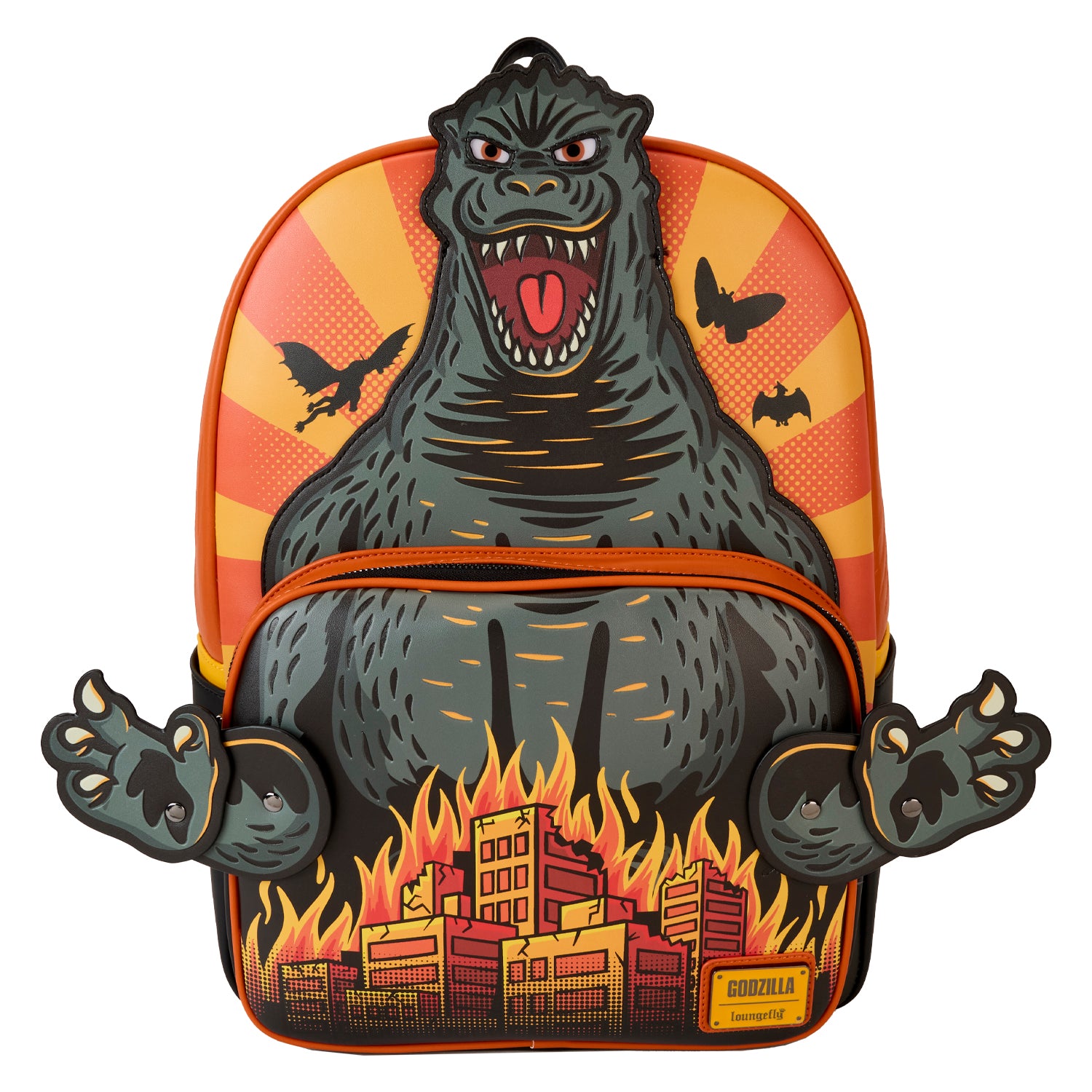 Loungefly TOHO Godzilla Full-Size Cosplay Backpack | Blue Culture Tees