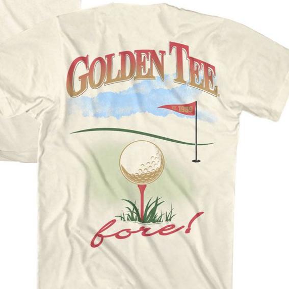 Golden Tee Fore T-Shirt | Blue Culture Tees