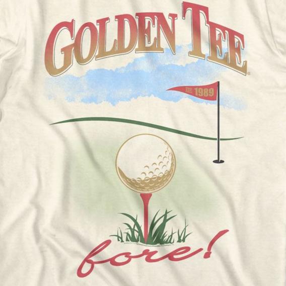 Golden Tee Fore 2 T-Shirt | Blue Culture Tees