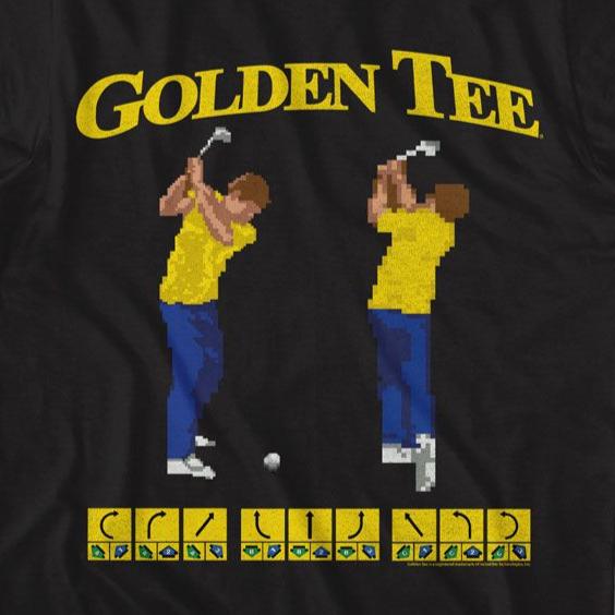 Golden Tee Swings T-Shirt | Blue Culture Tees