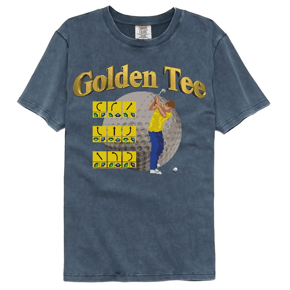 Golden Tee Swings List Comfort Colors T-Shirt | Blue Culture Tees