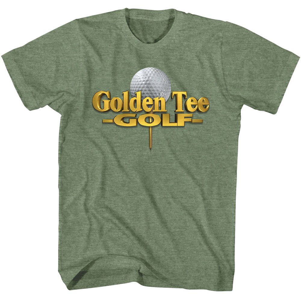 Golden Tee Logo T-Shirt | Blue Culture Tees