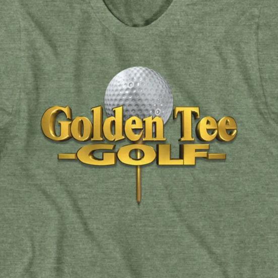 Golden Tee Logo T-Shirt | Blue Culture Tees