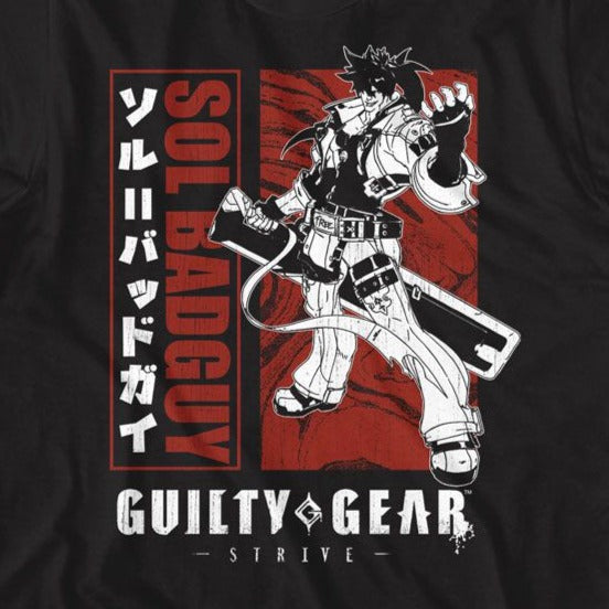 Guilty Gear Blocked Out Sol T-Shirt