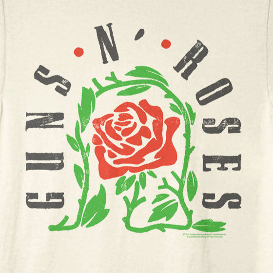 Guns N Roses GNR Thorned Rose T-Shirt