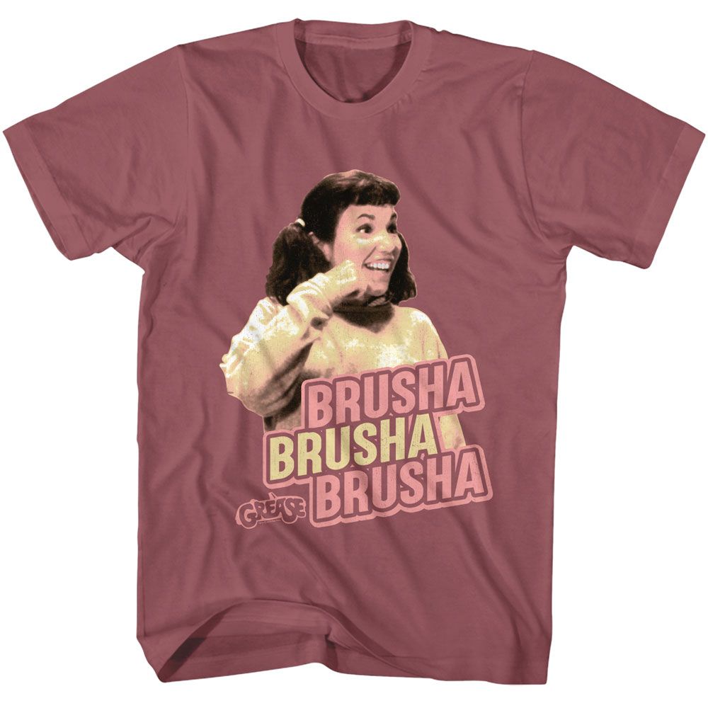 Grease Brusha Brusha Brusha T-Shirt | Blue Culture Tees