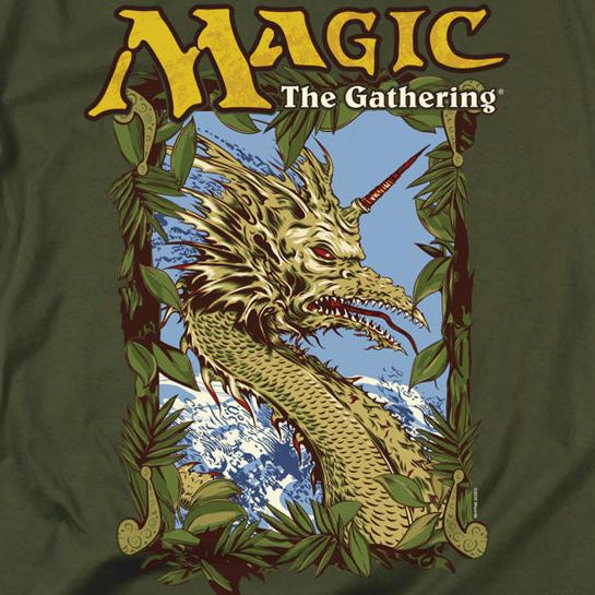 Magic The Gathering Mirage Deck Art T-Shirt | Blue Culture Tees