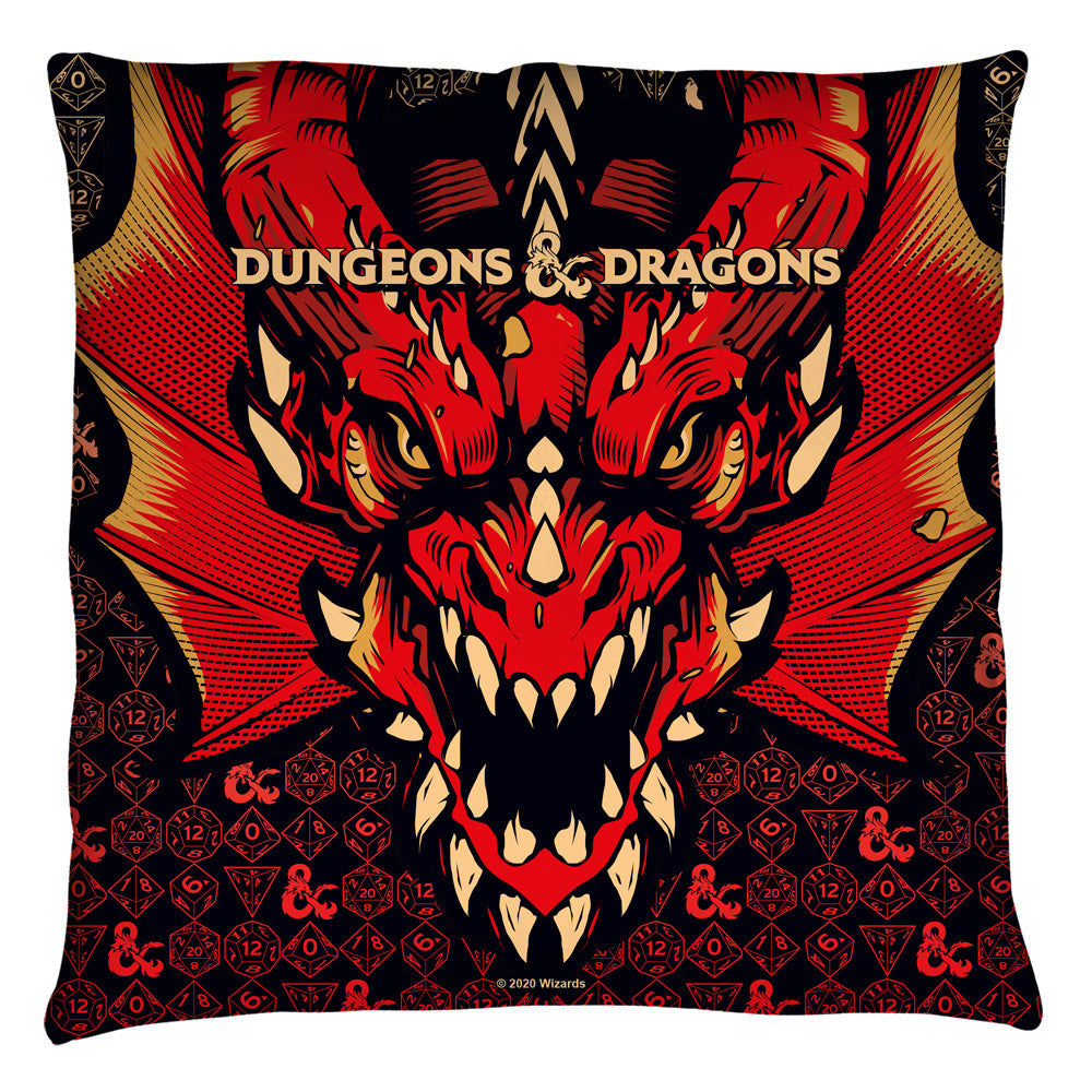 Dungeons And Dragons Throw Pillow | Blue Culture Tees