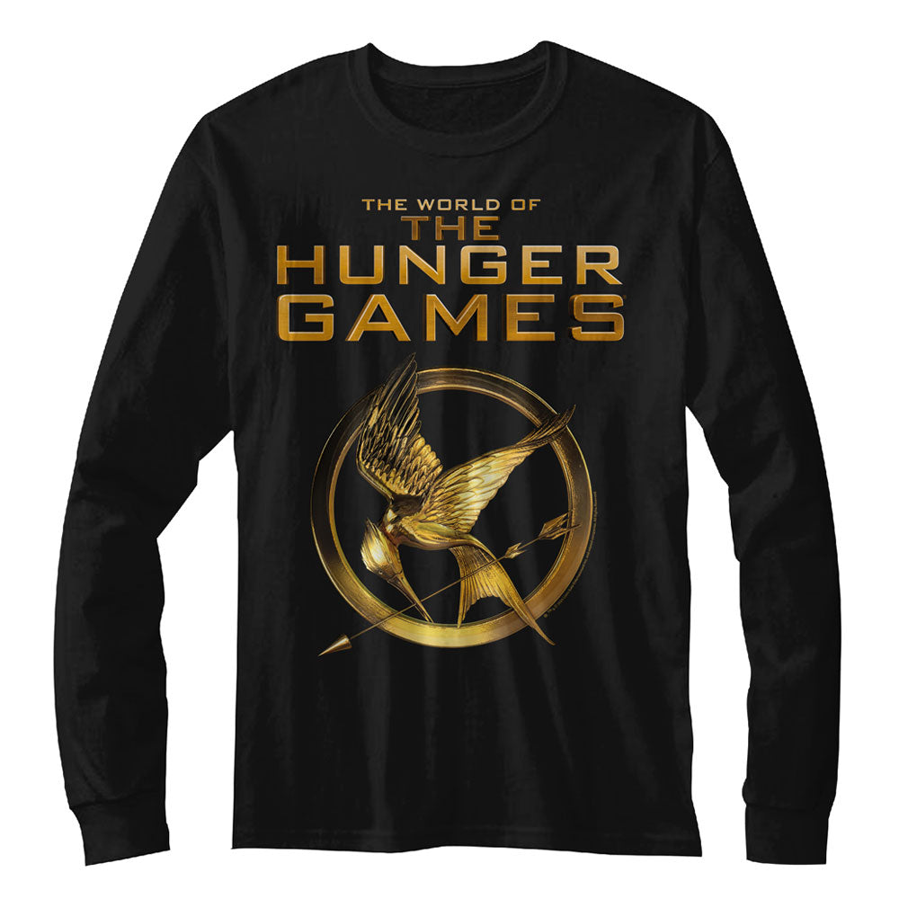 Hunger Games World Of Long Sleeve T-Shirt | Blue Culture Tees