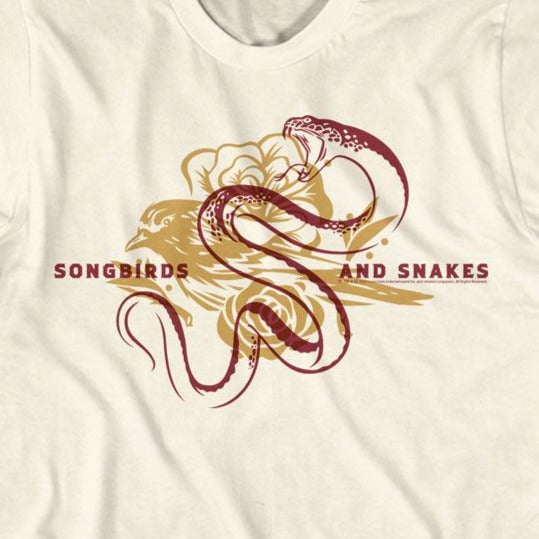 Hunger Games Birds and Snakes Overlay T-Shirt