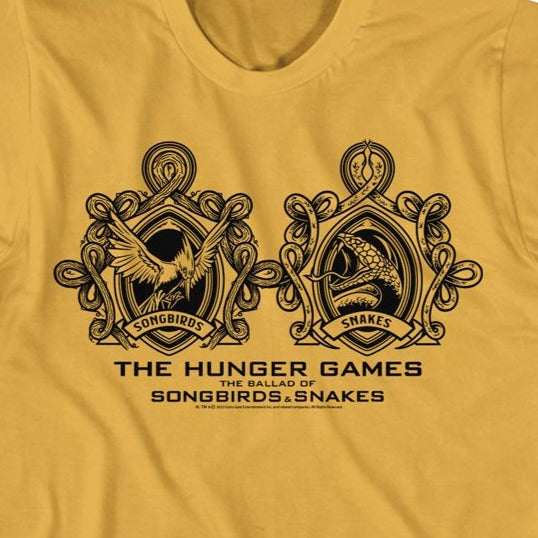 Hunger Games Songbird Snake Mirror T-Shirt