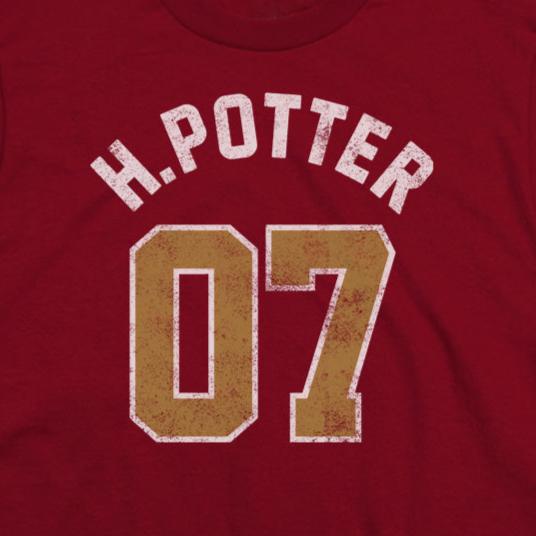 Youth Harry Potter 07 Potter Jersey T-Shirt | Blue Culture Tees